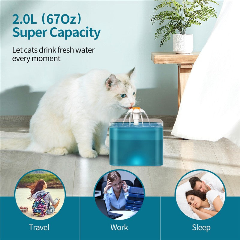 Comedero Automático para Perros y Gatos con WiFi 6Kg