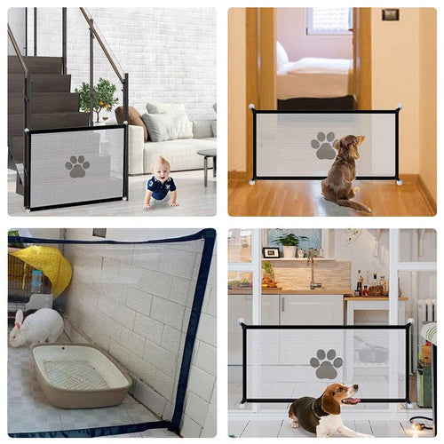 Barreras de Seguridad Plegable para Mascotas
