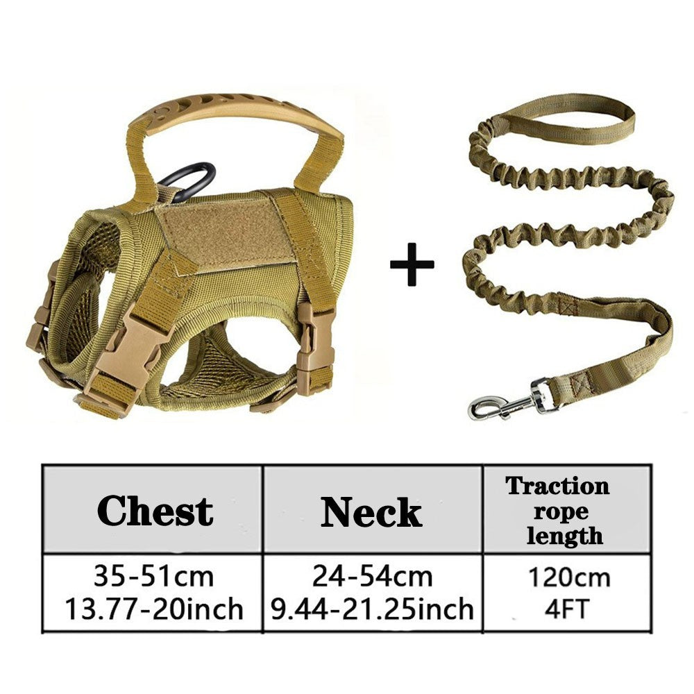 Chaleco Ajustable con Correa para Perros y Gatos