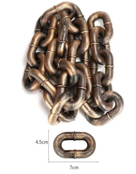 Cadena Gruesa para Mascotas de Utilería