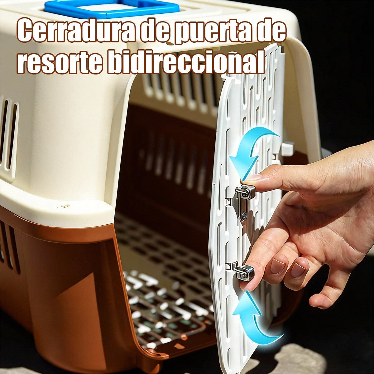 Caja de Transporte para Gatos y Perros Pequeños