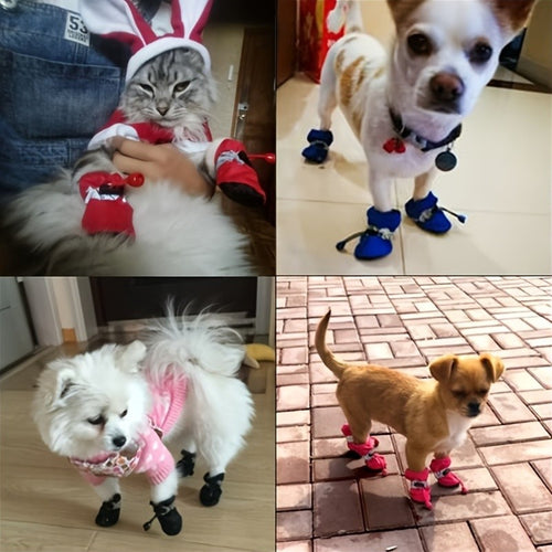 Botas Impermeables de Fondo Suave para perros