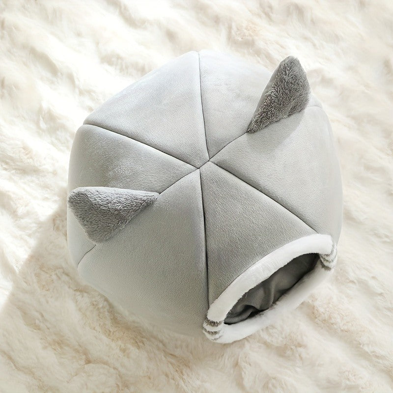 Cama Cueva para Gato con Cojín Suave