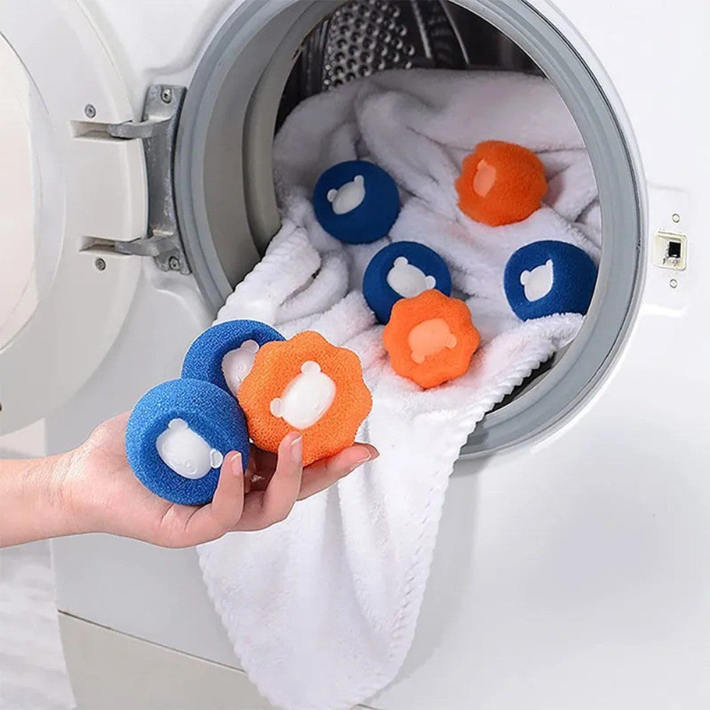 Bolas Quitapelo Reutilizables para Lavadora