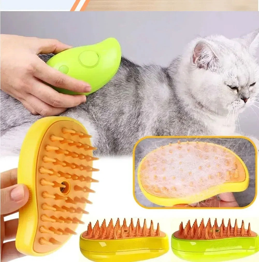 Cepillo de Vapor Eléctrico para Mascota