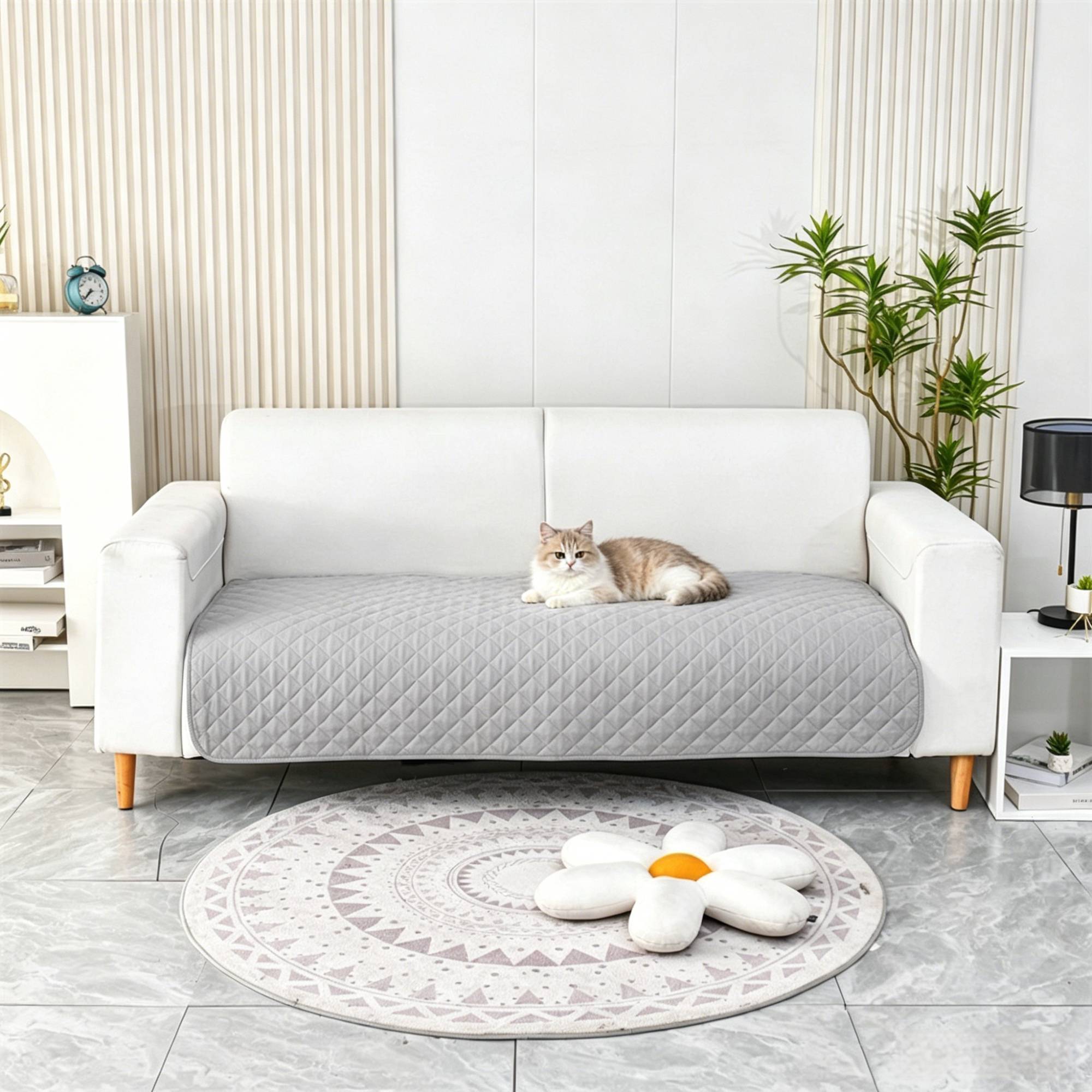 Cobija Protectora Impermeable de Cama y Sofá