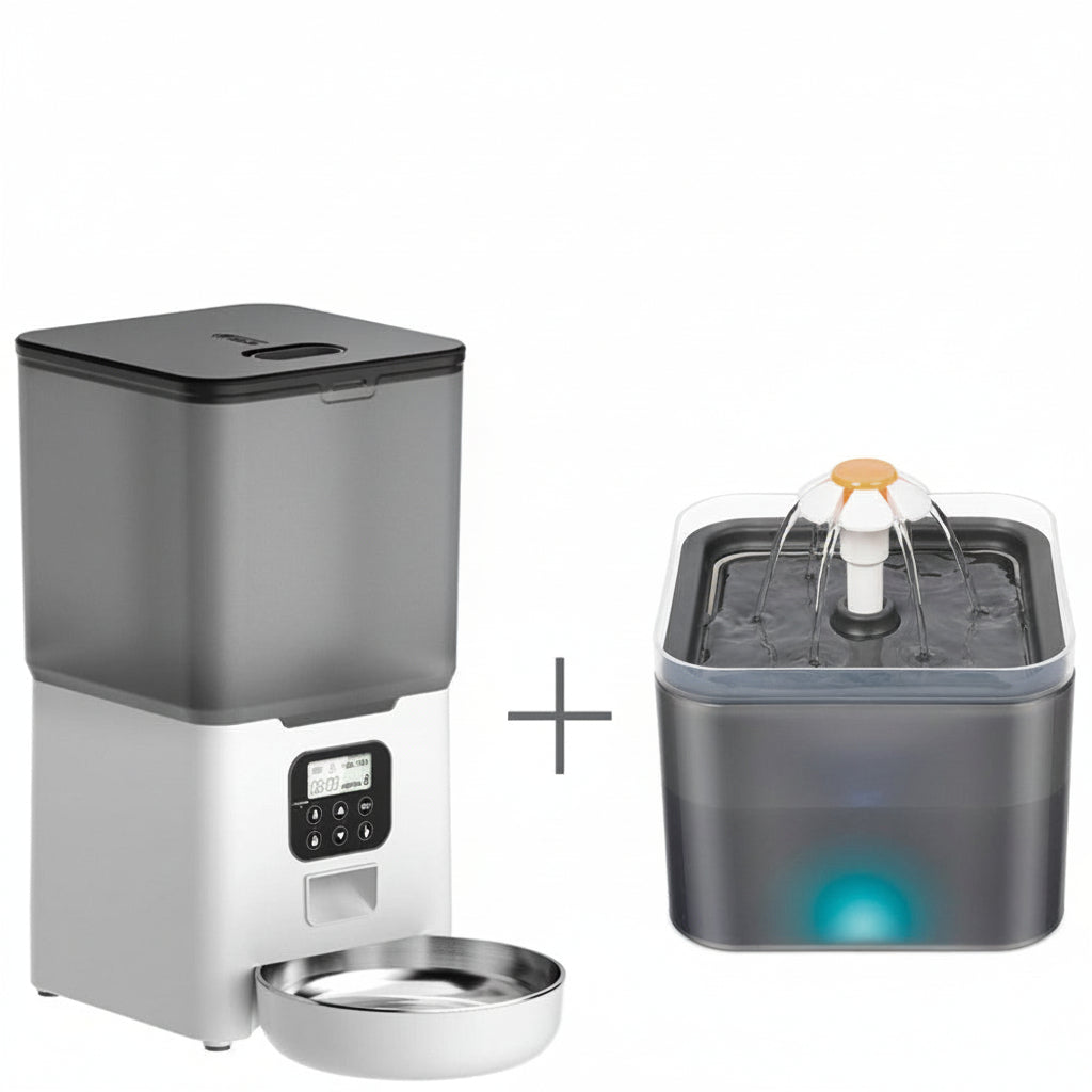 Comedero Automático para Perros y Gatos con WiFi 6Kg