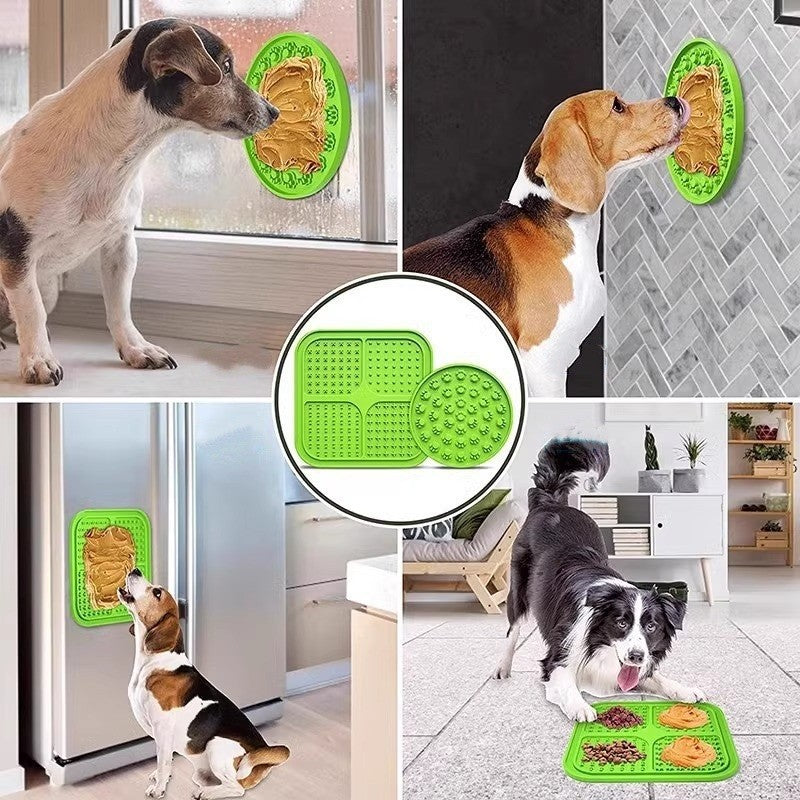 Tapete de Alimento con Ventosas para Mascotas