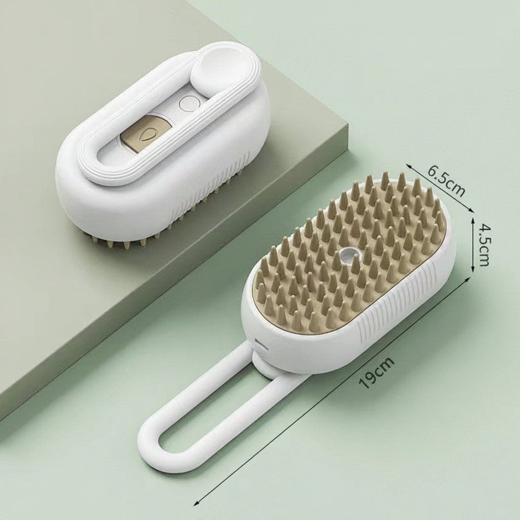 Cepillo de Vapor Eléctrico para Mascota