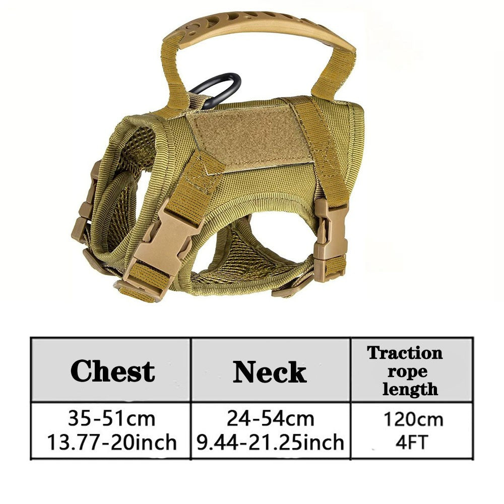 Chaleco Ajustable con Correa para Perros y Gatos