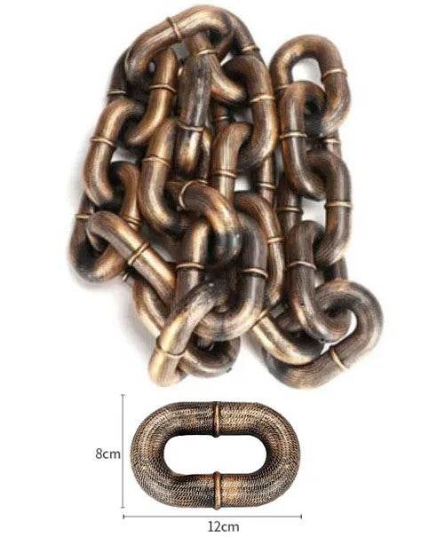 Cadena Gruesa para Mascotas de Utilería