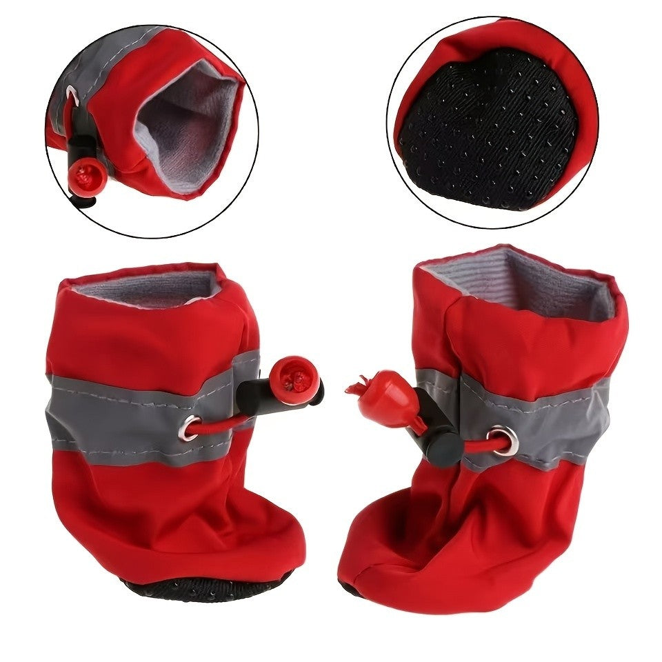 Botas Impermeables de Fondo Suave para perros