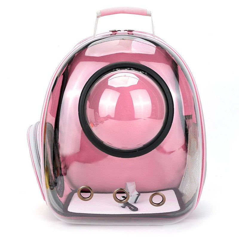 Mochila Transparente Ventilada para Perros y Gatos