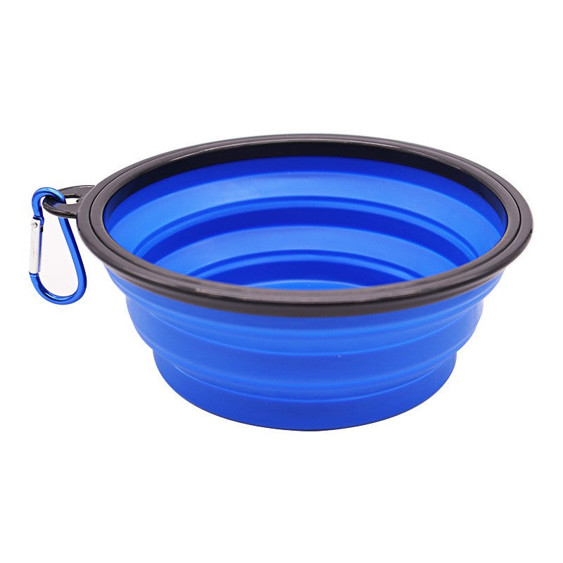 Tazón Portátil Plegable de Silicona para Perros