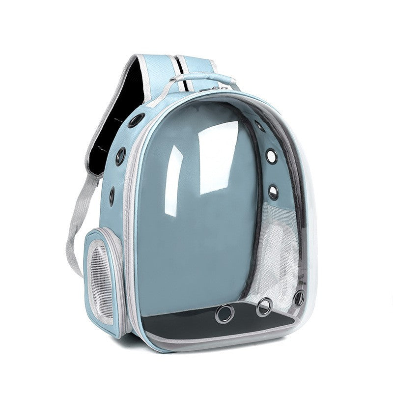 Mochila Transparente Ventilada para Perros y Gatos
