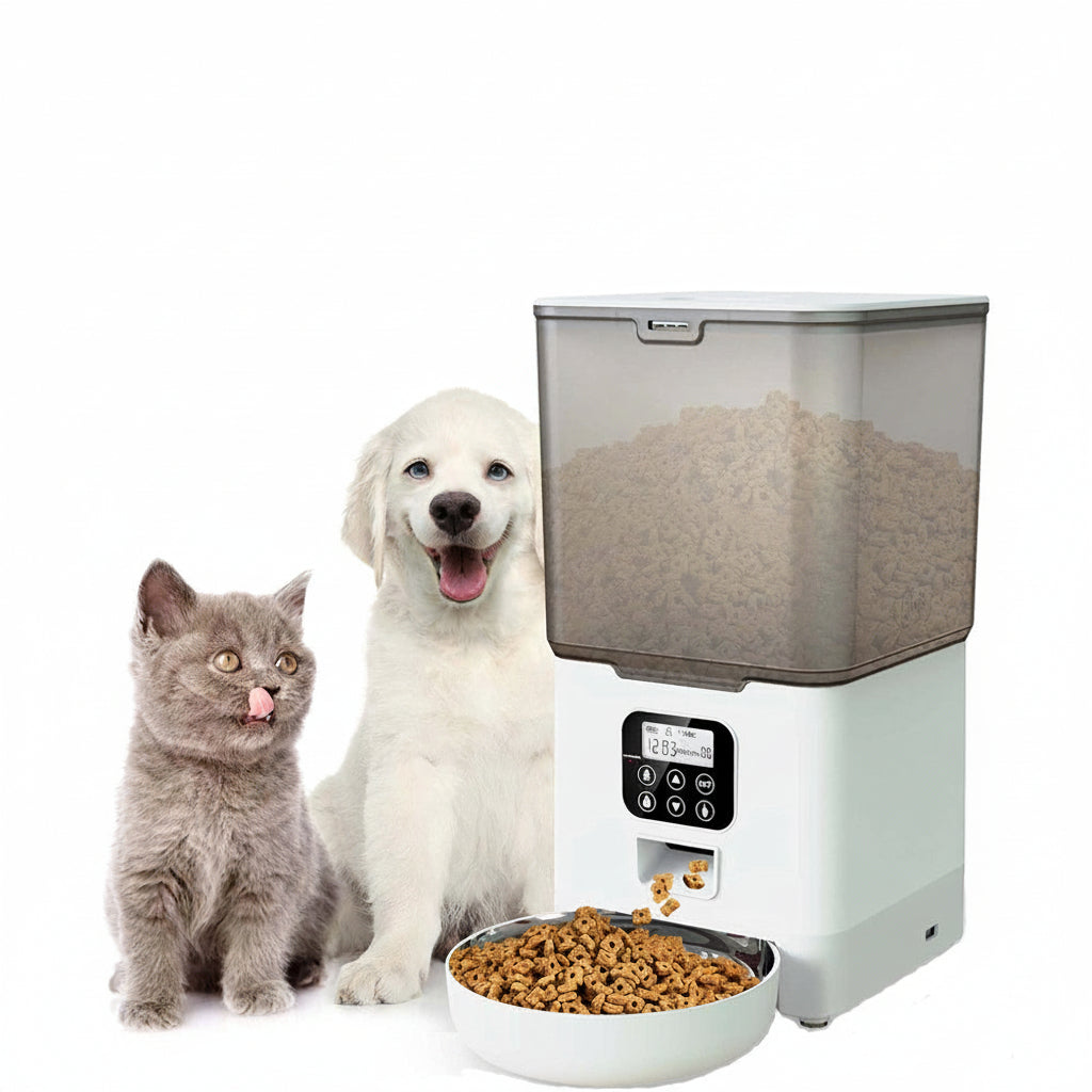 Comedero Automático para Perros y Gatos con WiFi 6Kg