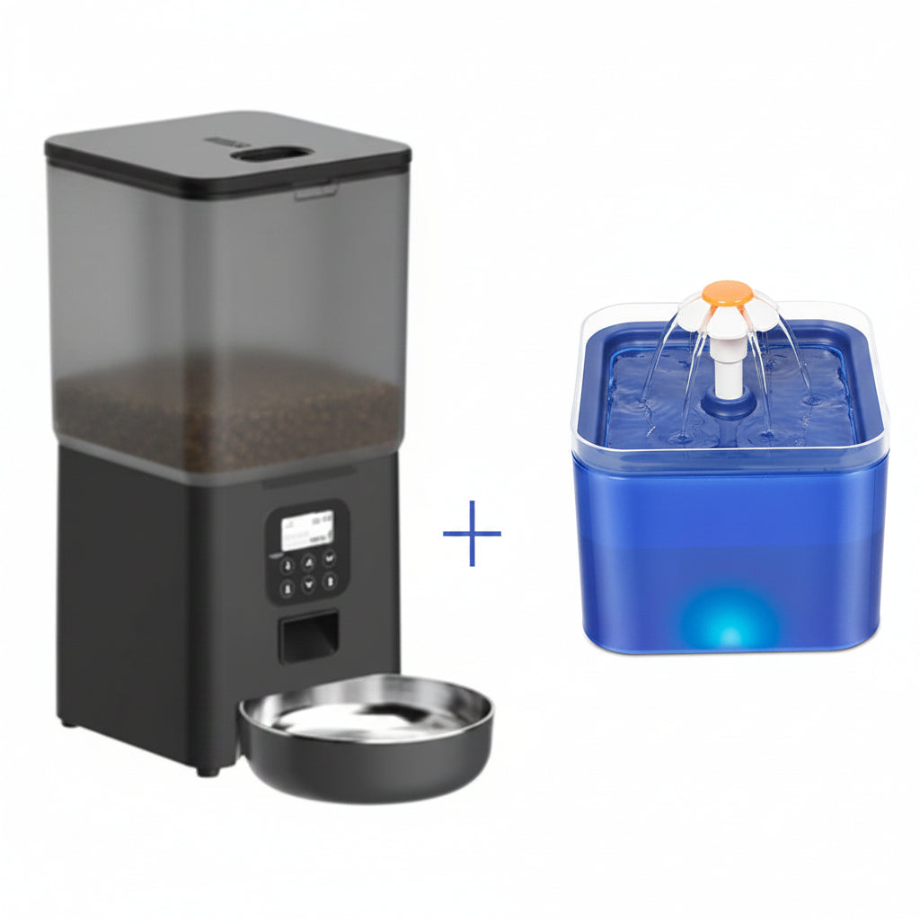 Comedero Automático para Perros y Gatos con WiFi 6Kg