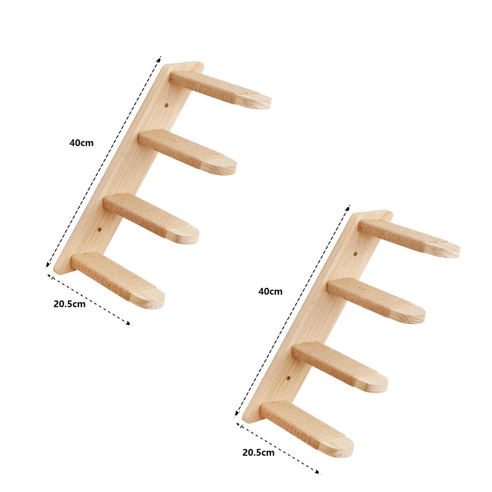 Repisas de Pared para Descanso y Juego de Gatos