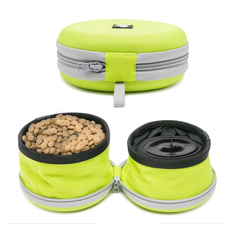 Cuenco Plegable de Doble uso para Mascotas