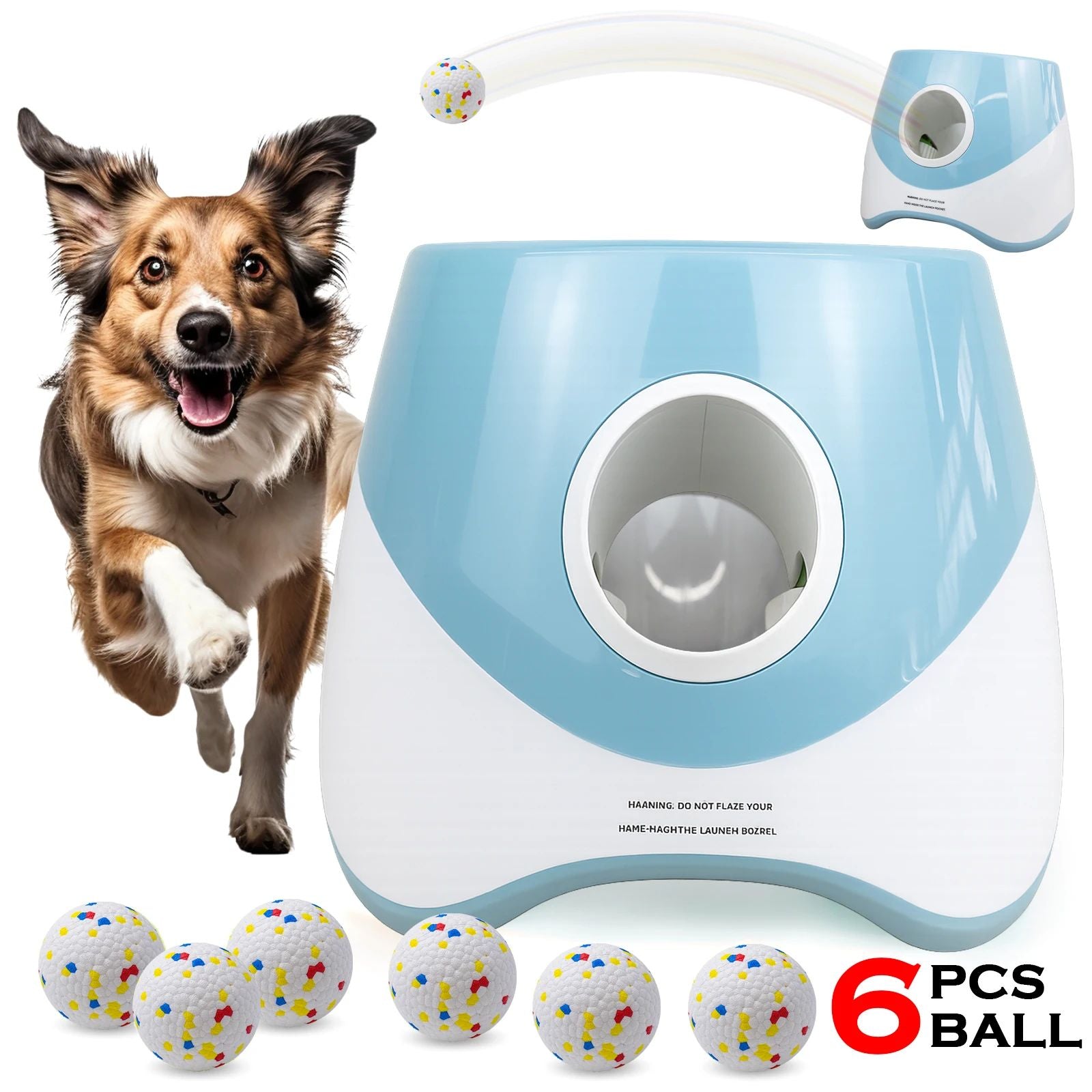 Lanzador de Pelotas Automático para Perro