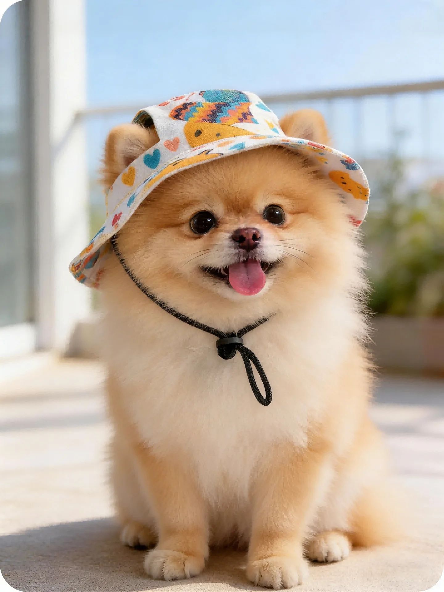Gorro Playero Ajustable para Perro
