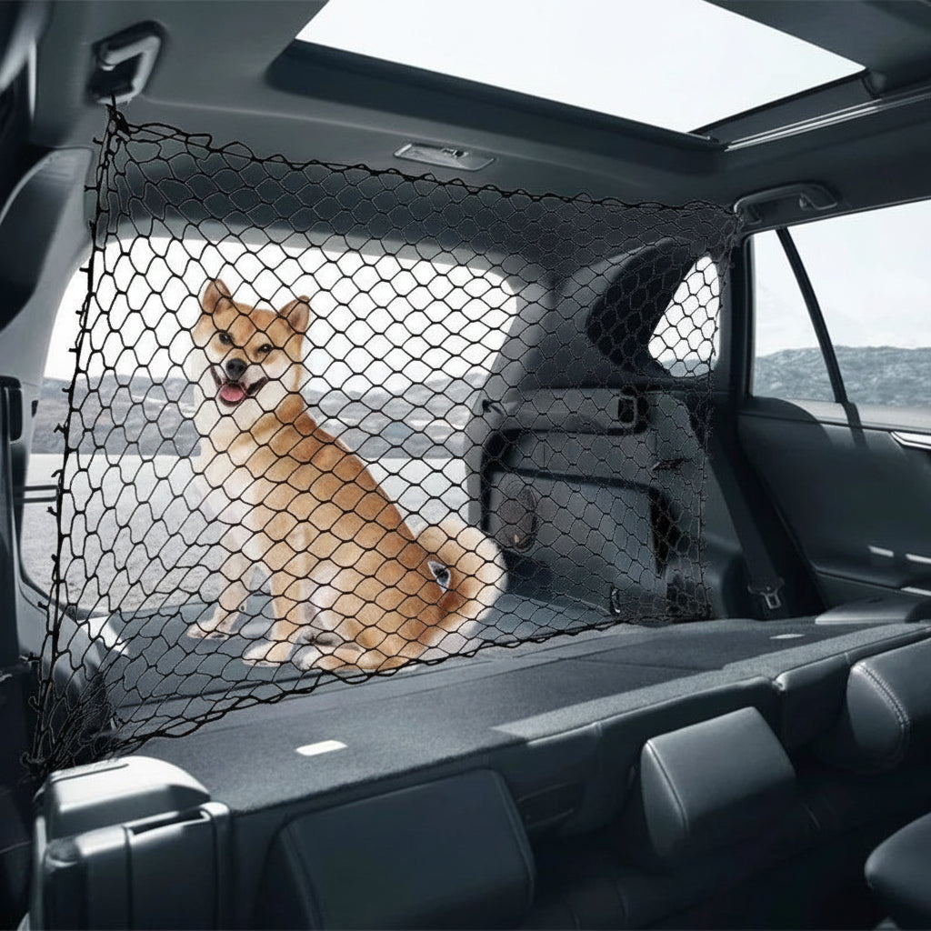 Barrera de Seguridad Universal para Perros y Gatos en Cajuela