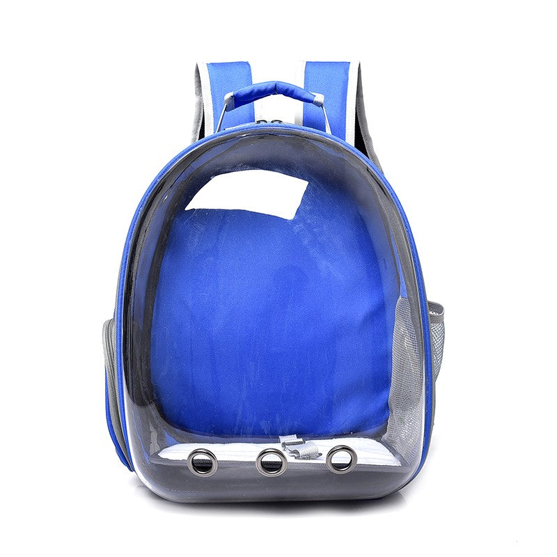 Mochila Transparente Ventilada para Perros y Gatos