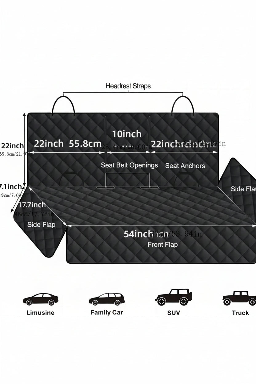 Funda para Asiento de Coche para Mascotas