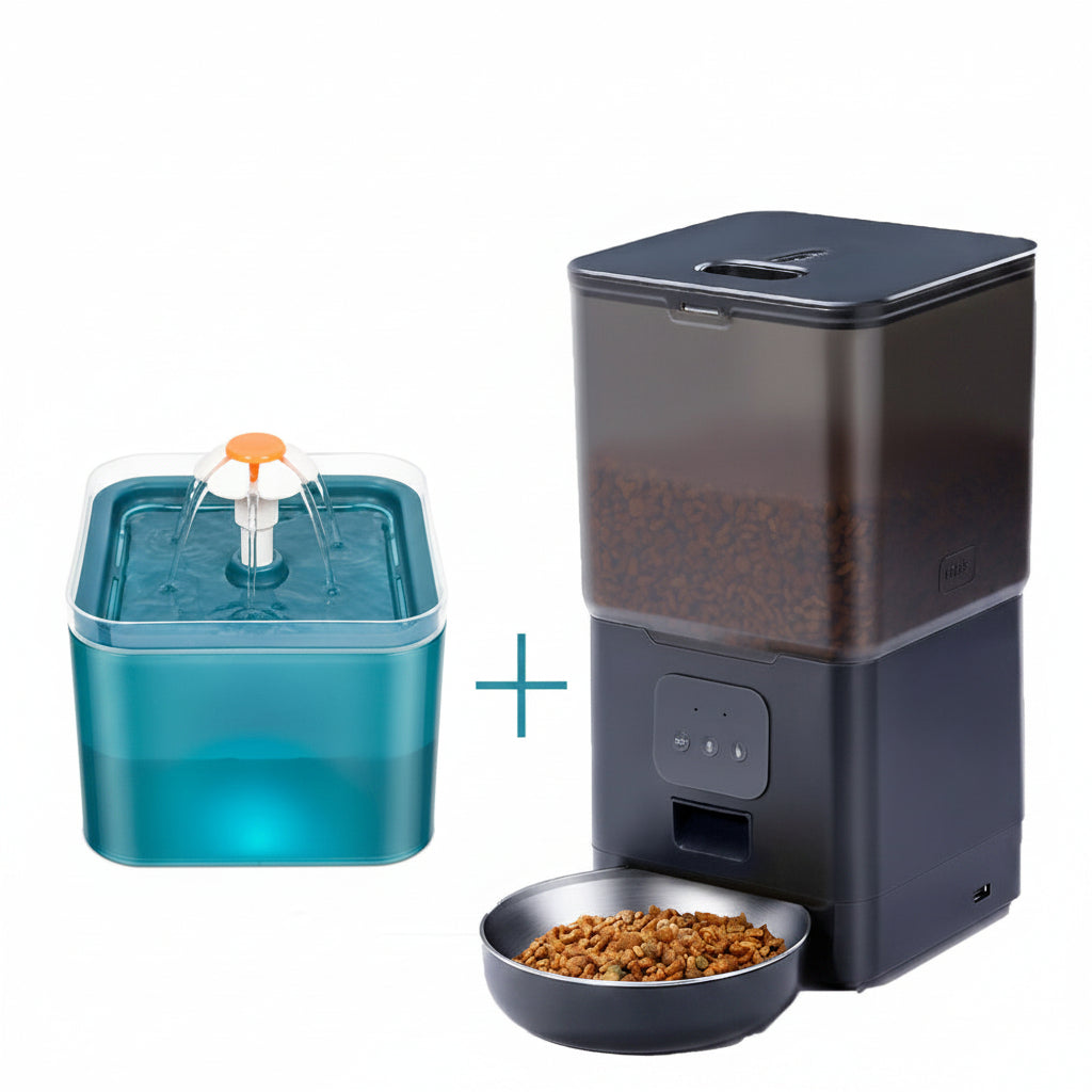 Comedero Automático para Perros y Gatos con WiFi 6Kg