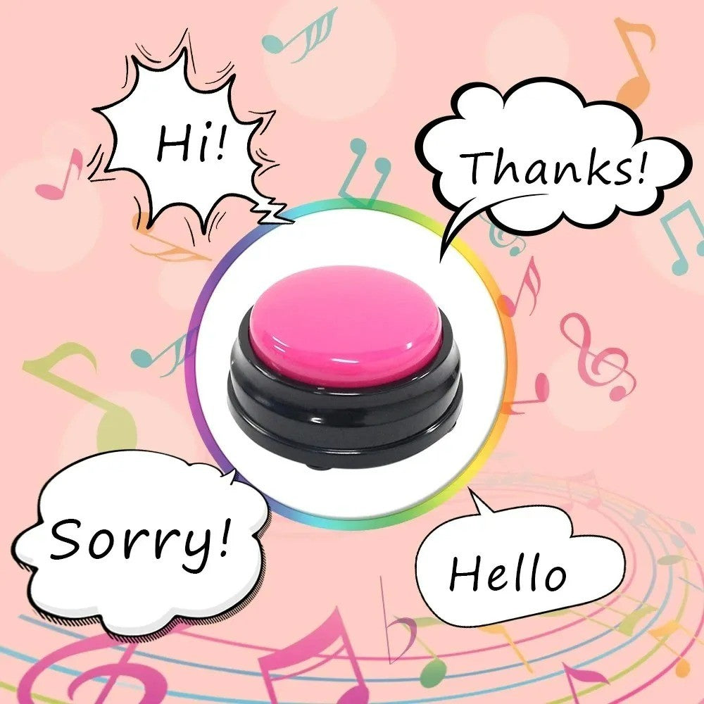 Botón Grabable de Comunicación para Mascotas