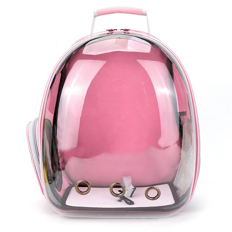 Mochila Transparente Ventilada para Perros y Gatos