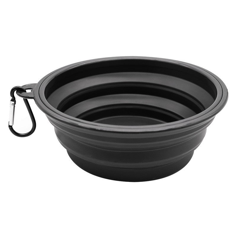 Tazón Portátil Plegable de Silicona para Perros