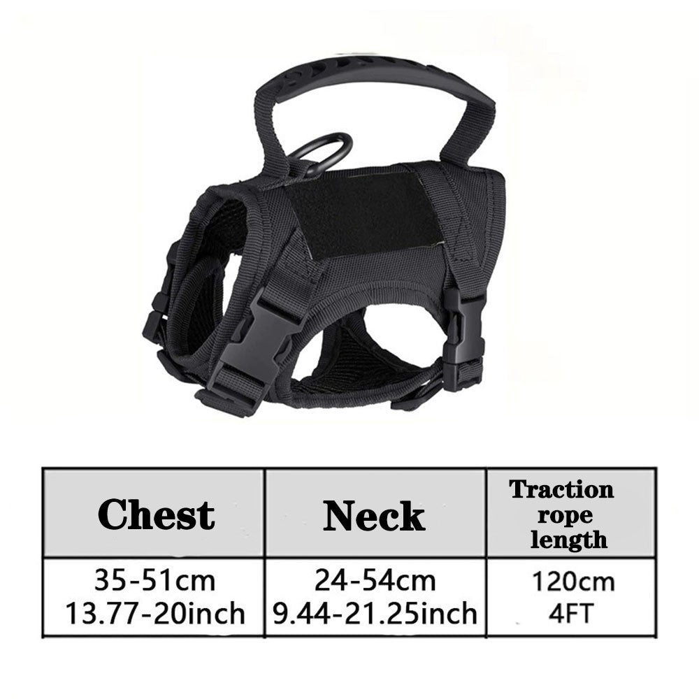 Chaleco Ajustable con Correa para Perros y Gatos