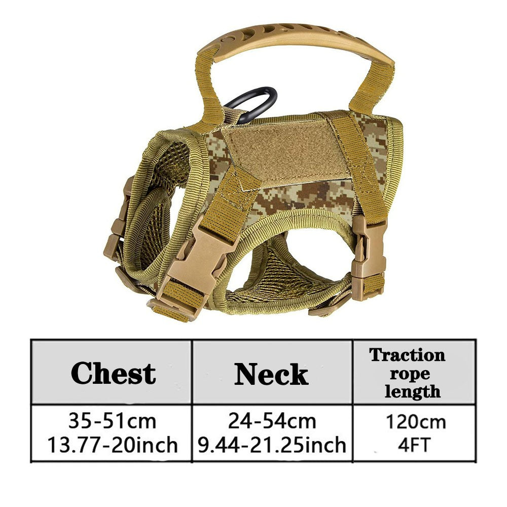 Chaleco Ajustable con Correa para Perros y Gatos
