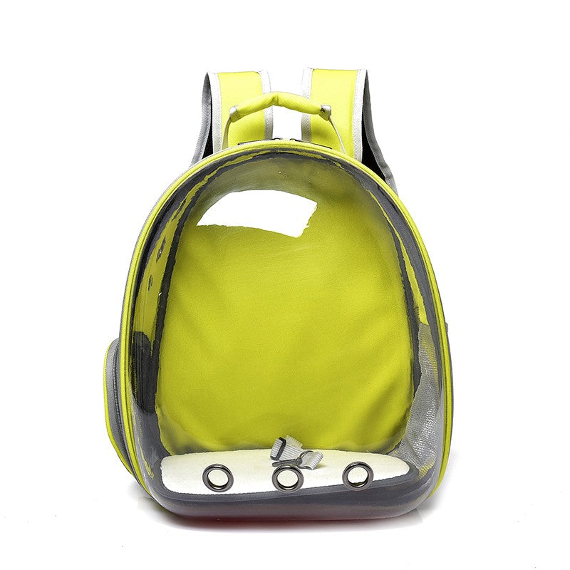 Mochila Transparente Ventilada para Perros y Gatos