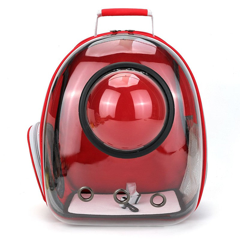 Mochila Transparente Ventilada para Perros y Gatos