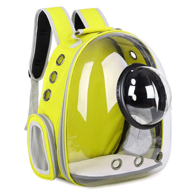 Mochila Transparente Ventilada para Perros y Gatos