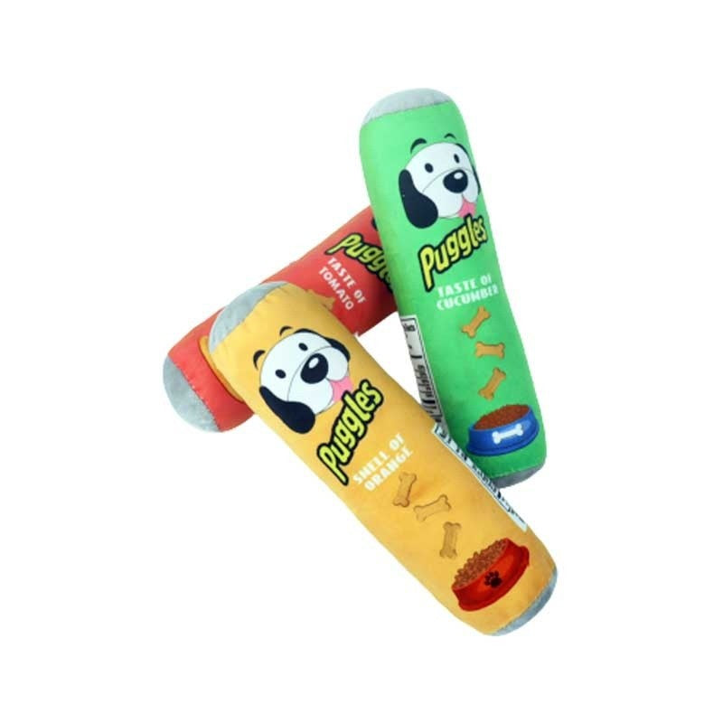 Juguete Resistente de Peluche con Forma de Papas para Perros