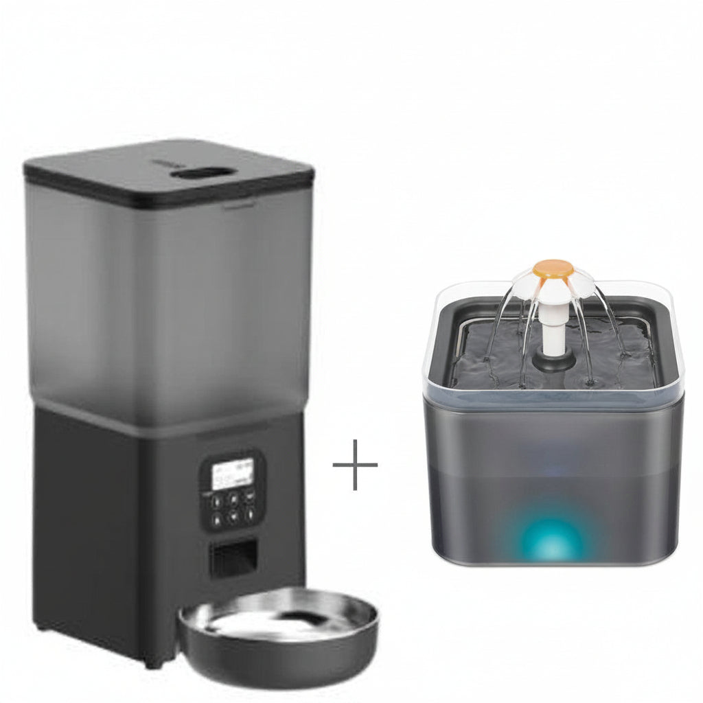Comedero Automático para Perros y Gatos con WiFi 6Kg