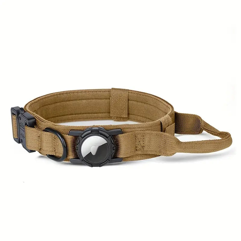 Collar Táctico Compatible con AirTag para Perros