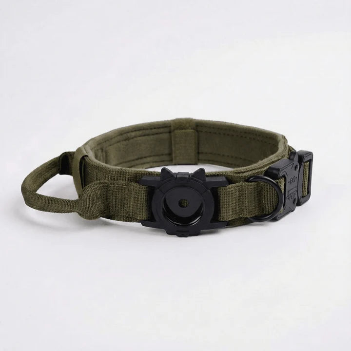 Collar Táctico Compatible con AirTag para Perros